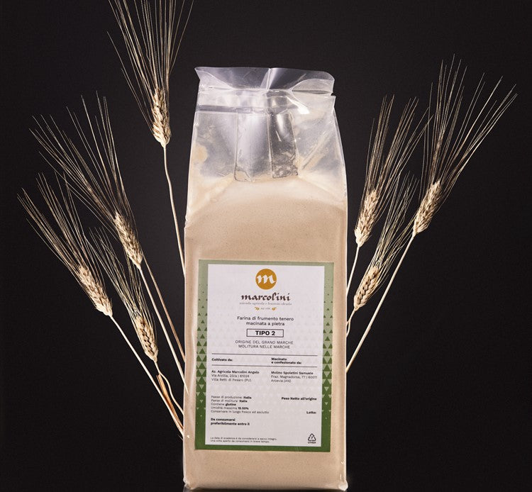 Farina di frumento tenero macinato a pietra