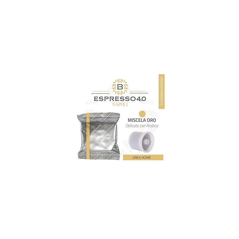 Capsule compatibili con le macchine da caffè a marchio Illy®* Iperespresso®* Linea Home - 80pz - GOLD